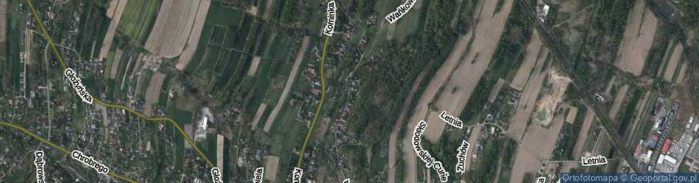 Zdjęcie satelitarne Wańkowicza Melchiora ul.